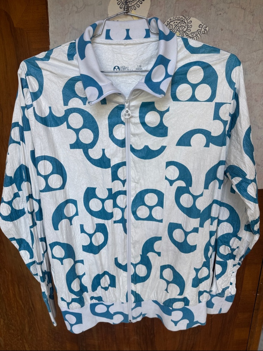 G Star Raw by Marc Newson Printed Windbreaker Zip Up Jacket XL